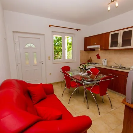 公寓 Ivana Tr -two Bedroom With Terrace A1 特罗吉尔